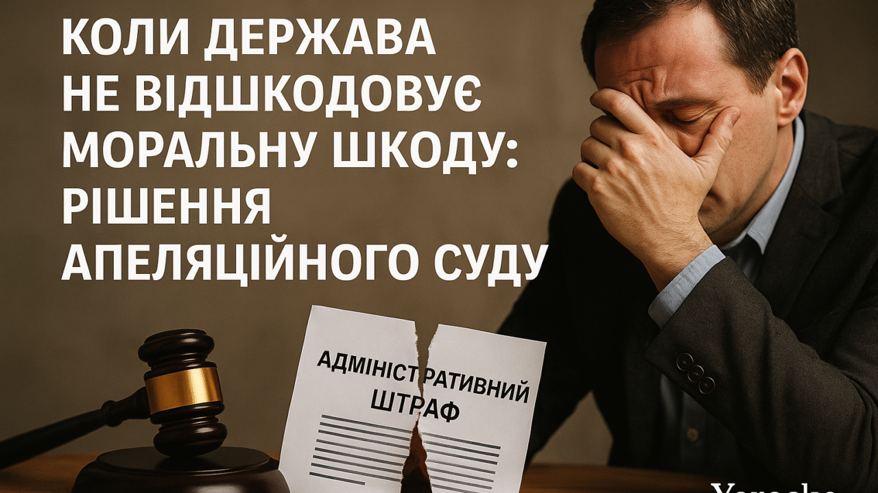 Коли держава не відшкодовує моральну шкоду: рішення апеляційного суду
